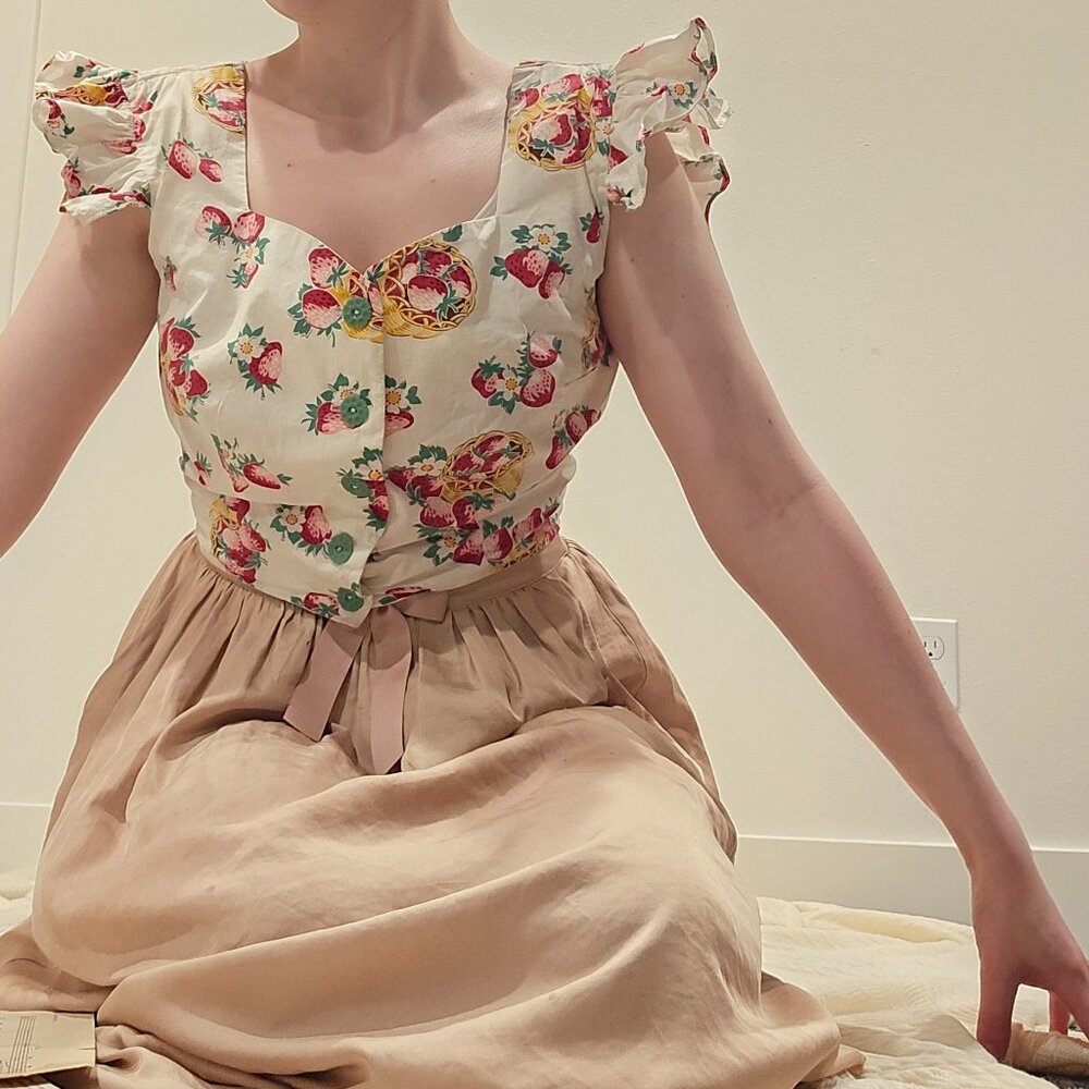1940s Repro Pin-Up Top